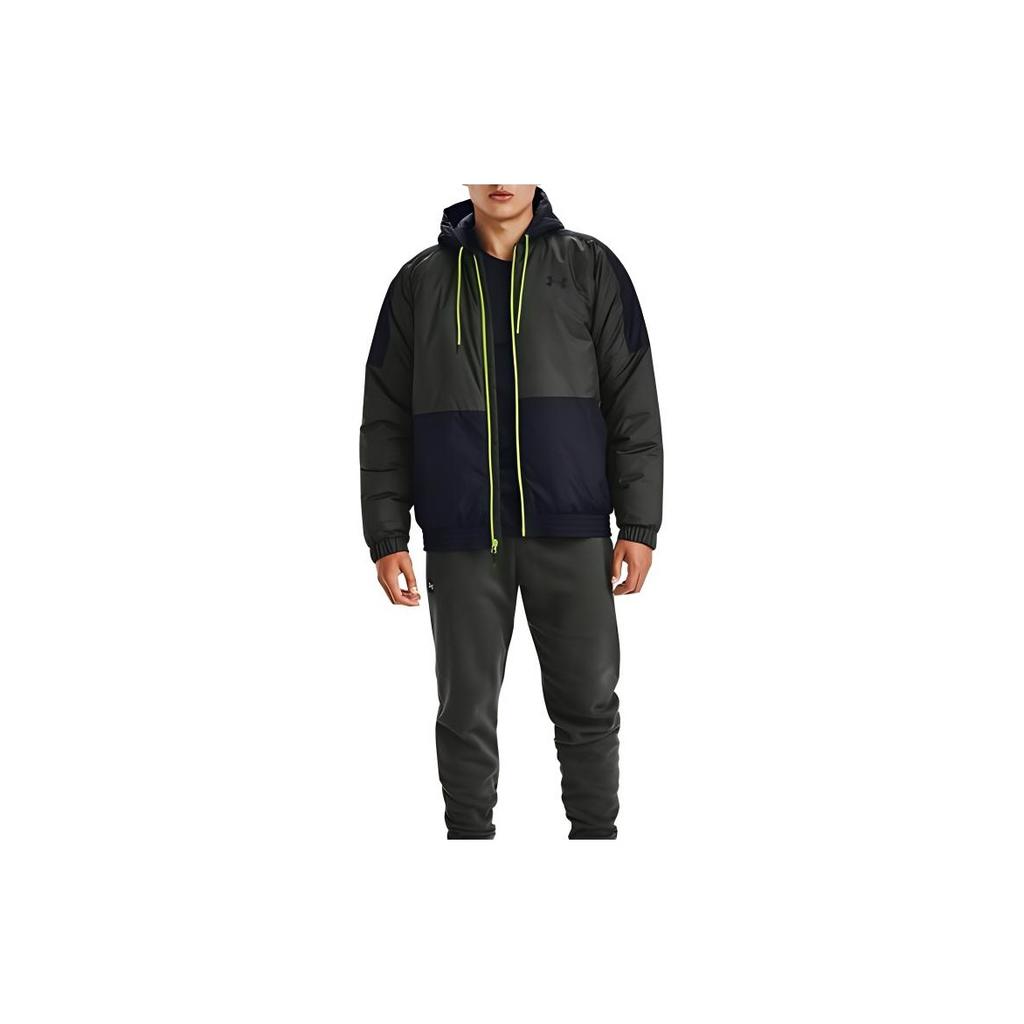 Under Armour Sportstyle Insulated Training Jacket Men Outerwear Green 1355849-310