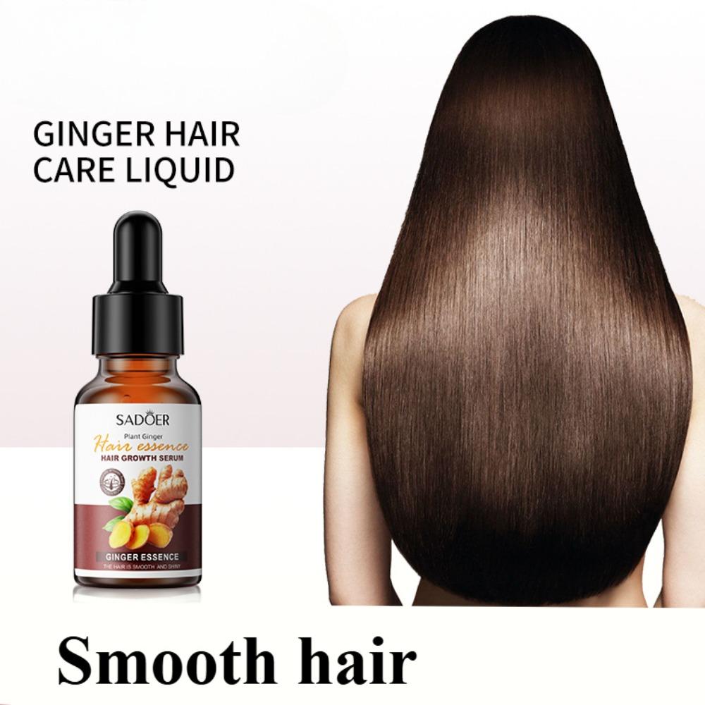 Ginger Hair Care Essence, Moisturizes and Smoothes Hair, Improves Frizzy and Split Ends, Moisturizes The Scalp, and Prevents Hair