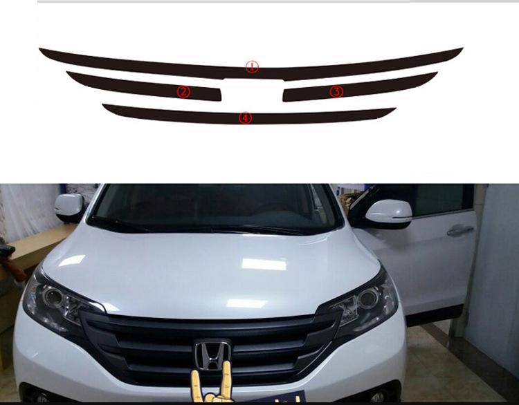 Compatible 12-15 CRV Front Grille Color Change Sticker