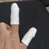 Suede Finger Cots for Polishing and Protection - Thick, Wear-Resistant Wenwan Work Gloves