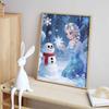 Disney Frozen Elsa Snowman Diamond Paint Art Kit Mosaic Painting Diamond Art Home Room Decor Gift