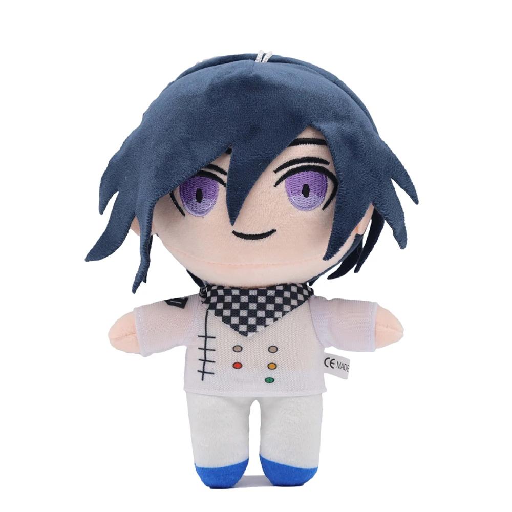 23cm Danganronpa Plush Toys Kokichi Oma Nagito Komaeda Nanami ChiaKi Stuffed Dolls Cartoon Figure Plushies Kids Christmas Gifts