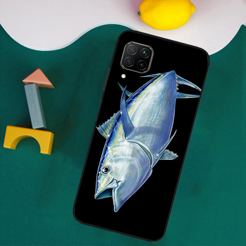 Bluefin Tuna For Huawei Nova 9 10 SE 8i 11i 12i 12s Y60 Y61 Y70 Y90 Y72 Y73 Y91 P60 Pro P40 P30 Lite Case