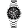 Fashion Men Quartz Wrist Luxury Classic Watches Multi functional Stainless Steel Business Casual Sport Wristwatch Clock