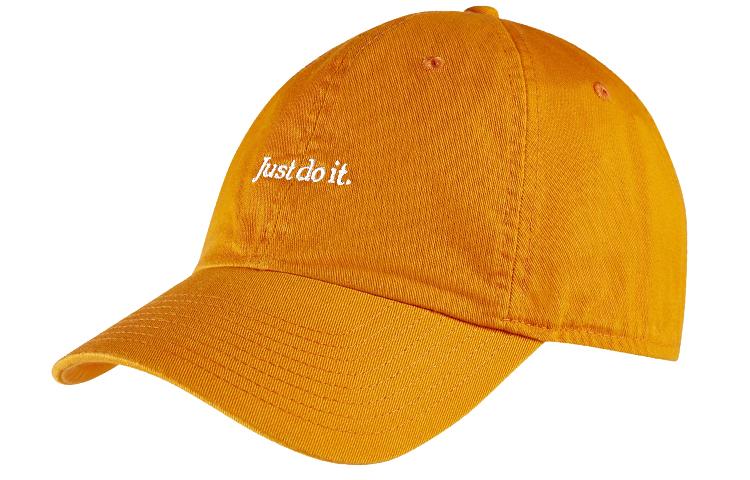 

Nike Sportswear Cotton Baseball Caps Unisex Lava Orange White CQ9512-812