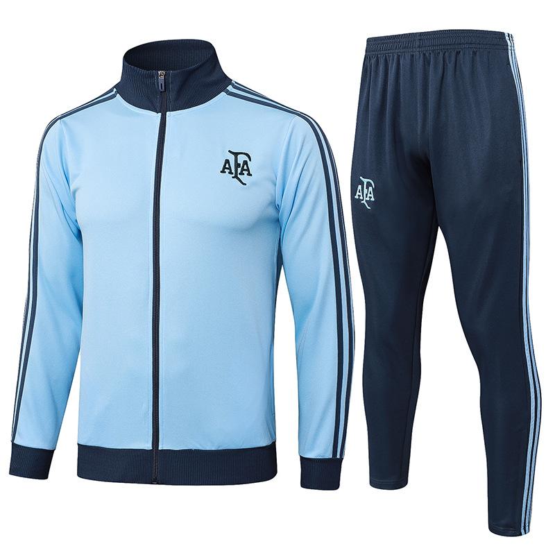 2024 Country Captain Reißverschluss Argentinien Portugal Italien Brasilien Deutschland Aufwärmtrikot Fußballtrikot