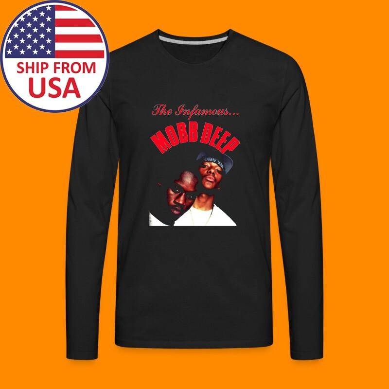 Mobb Deep The Infamous Men#039;s Black Size S to 2XL Unisex T-Shirt S
