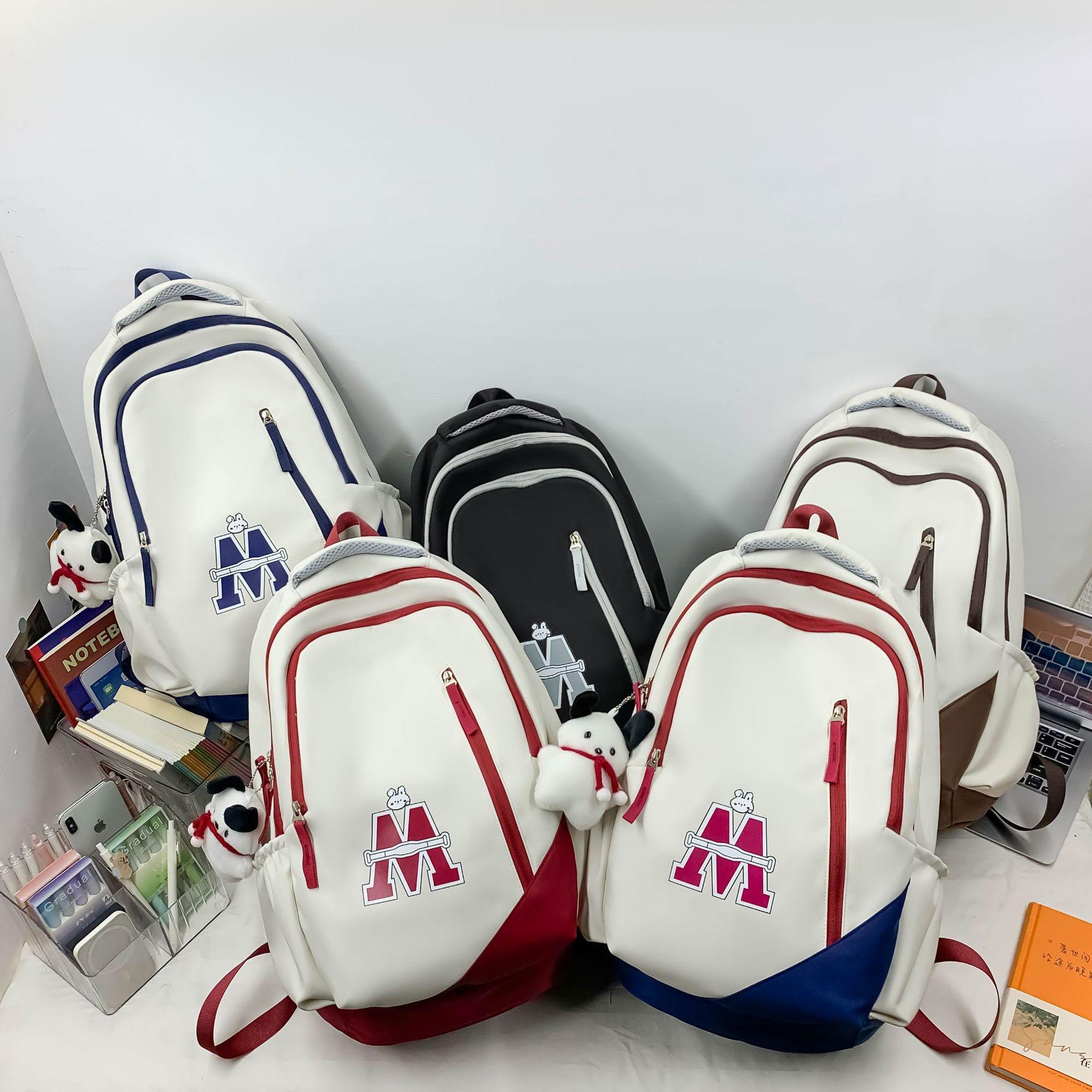 Новый водонепроницаемый школьный женский модный трендовый рюкзак — фото 3