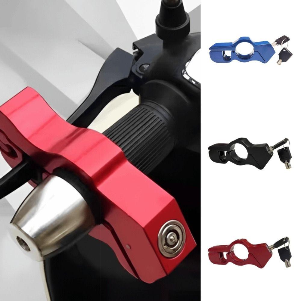 Alloy Handlebar Lock Anti Theft Electric Scooter Handlebar Lock Brake Locks  Vehicle Safety