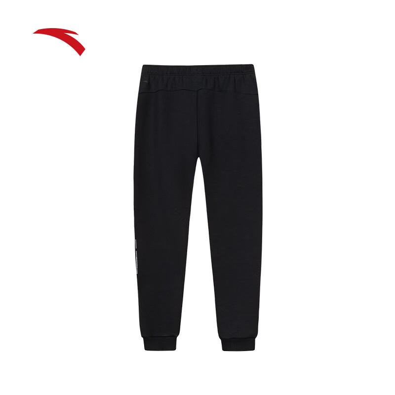 Anta Men's Fleece-Lined Knit Sports Pants