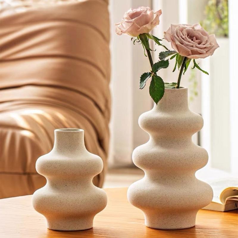 Flower  Silicone Resin Mold Flower Epoxy Resin Casting Mold Succulent Vase Cement Mold Candle Holder Wax Mold