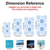 Blue Heart Checker Quick Drying Bath Towel Microfiber Beach Towel Light Weight Swimming Camping Yoga Beach Out