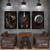Vintage Coffee Beans Coffee Time Posters Prints Canvas Painting Wall Art Pictures For Kitchen Shop Room Decor Frameless Gifts