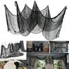 Halloween Decoration 4.6M Black Gauze Cloth Props Party Night Club Decoration Door Decor