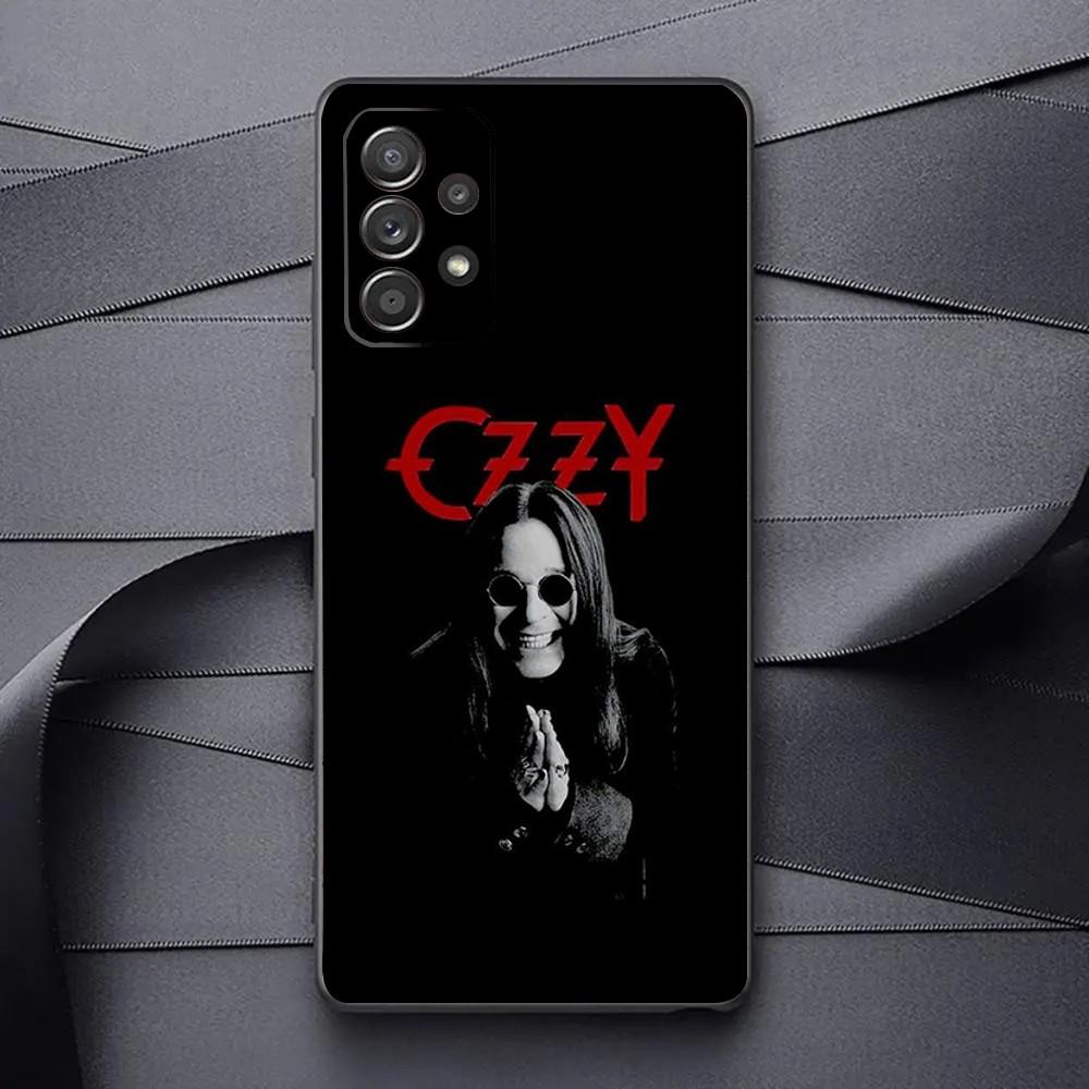 Rock Band O-Ozzy Osbourne Phone Case For Samsung Galaxy A13,A21s,A22,A31,A32,A52,A53,A71,A80,A91 Soft Black Phone Cover