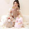 HX Cartoon Plush Rechargeable Electric Hot Water Bottle