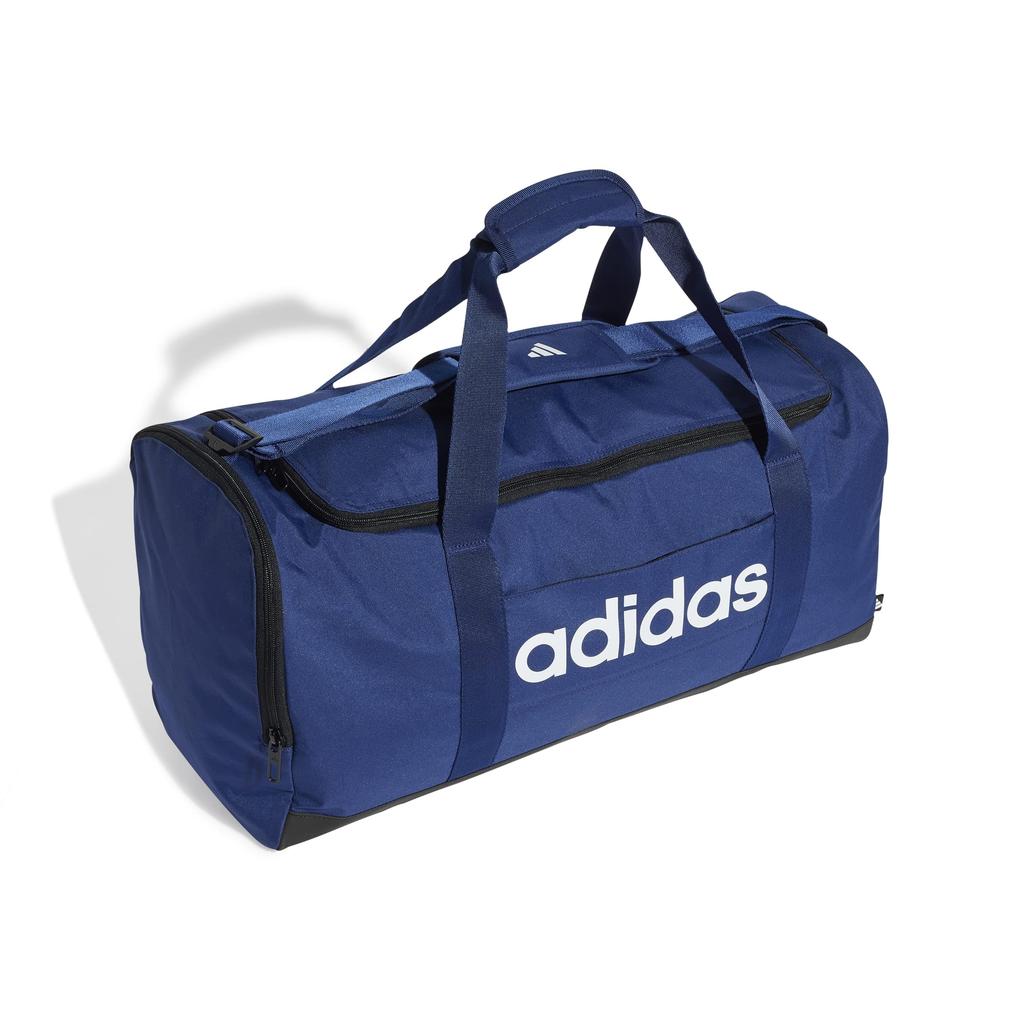 Adidas Linear Duffel 1 Dark Bag, cm, KWQ26, Blue/White (IN6116)
