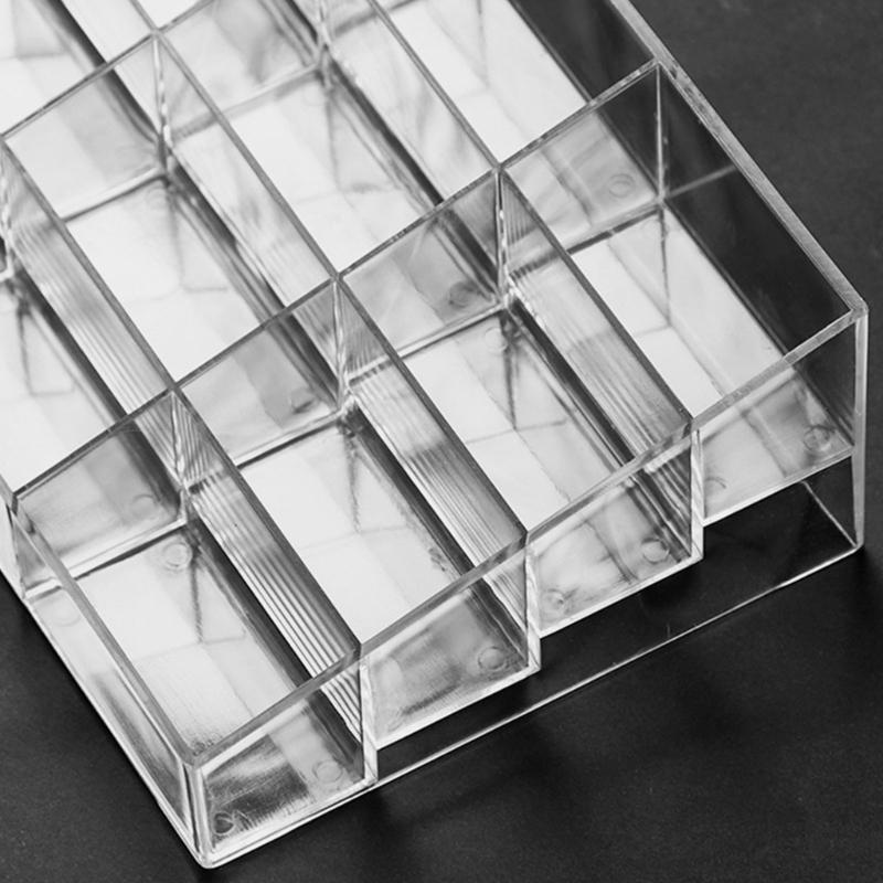 Stiftehalter Stifteorganisatoren Marker-Präsentationsständer 12 Fächer 15 Fächer 24 Fächer Stifte-Präsentationsständer Kunstbedarf-Organisatoren