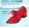 Women's 2025 Low-Top Latin Dance Shoes – Soft Sole, Shallow Mouth, Modern Style