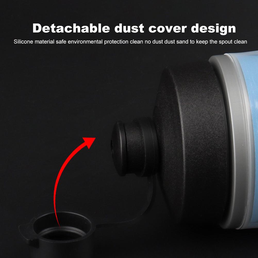 610ml Insulated Bike Water Bottle Leak-Proof Squeeze Sports Bottle Keep Water Cooler Bicycle Water Bottle for Outdoor Fitness