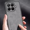 Case For Xiaomi 17T 17TPro Sheepskin Leather Shockproof Silicone Soft Frame Cover For Mi 17T Pro Phone Bumper Protection Shell