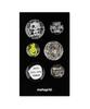Mahagrid Festa Button Pin Set Black(Mg2Fmmab65A)