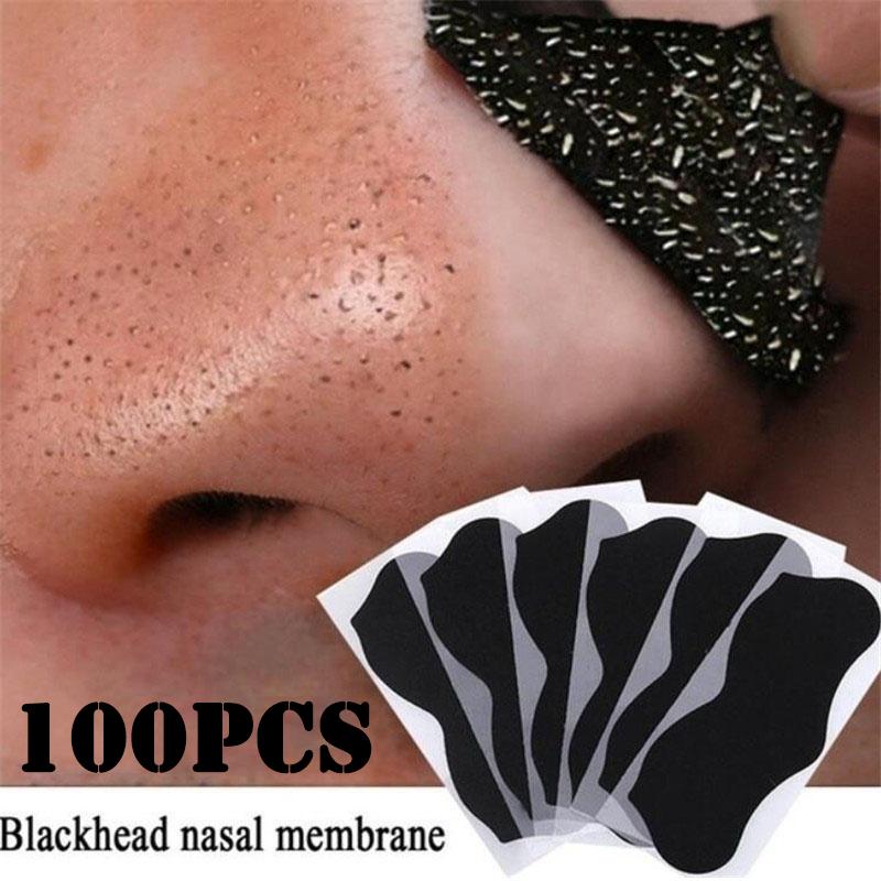 Nose Blackhead Remover Mask Deep Cleansing Skin Care Shrink Pore Acne Treatment Mask Nose Black Dots Pore Clean Strips