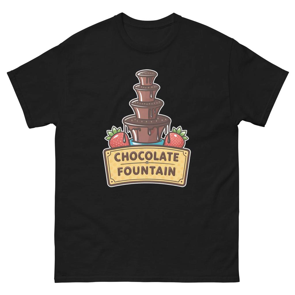 Chocolate Fountain Party Supplies Items Birthday Event T-Shirt