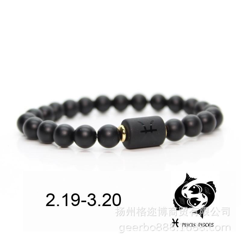 

JYL TS Bracelet Stone Braided Men s Adjustable Enhances Stability & Fortune Pisces-BT0281 старий moss зелений колір