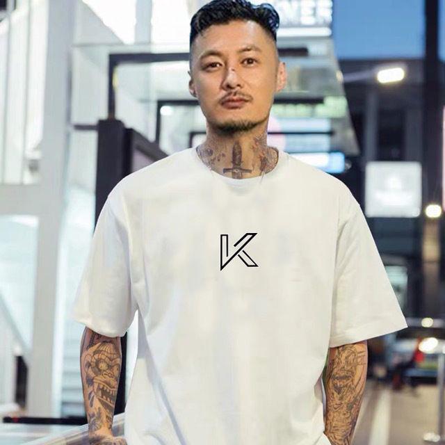 

Unisex 230g Pure Cotton Loose Fit T-Shirt: Drop Shoulder, Round Neck, Short Sleeves, Solid Color - Perfect for Spring and Summer 2XL