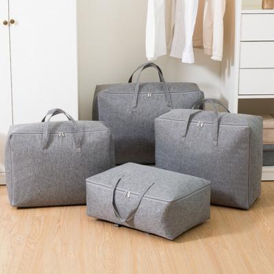 Foldable Clothing Storage Bags Large Capacity Thick Moisture-Proof Dustproof Wardrobe Organizers Storage Containers with Handles