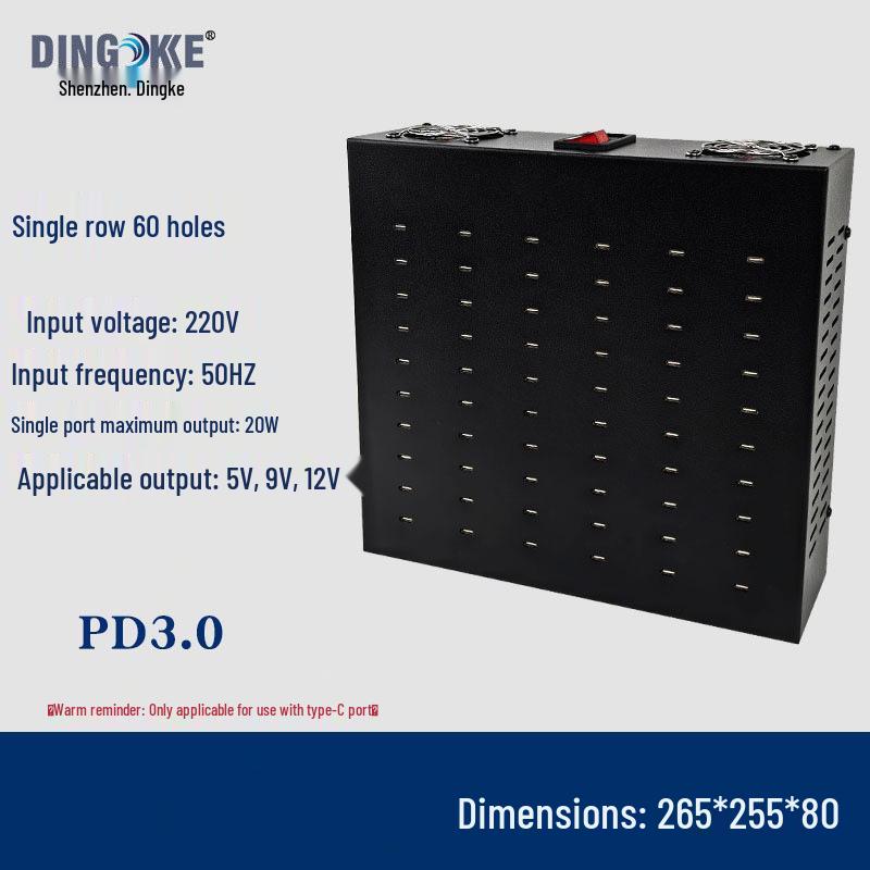USB Multi-Port Charger: 10-100 Port Station with PD/QC3.0 Fast Charging - Charger King