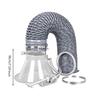 Soldering Fume Extraction Hood Assembly Adjustable Solder with Flexible Exhaust Duct