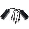 Dc48V To 5V Micro Usb Poe Splitter Poe Connectors Adapter Cable Splitter Ip Camera Power Supply Module Ethernet 100M