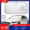 Tendalino Parasole per Parabrezza Anteriore Auto UV Copertura Protettiva per Mercedes Benz AMG W203 W206 W220 W205 W211 W212 GLE GLC