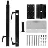 Adjustable Table Legs Black Heavy Duty Removable 360° Rotation Oxidized Surface Lightweight for RV Y