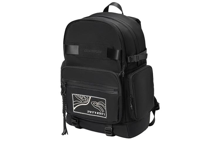 Li Ning CF Fabric Backpack Regular Unisex Black ABSR358-1
