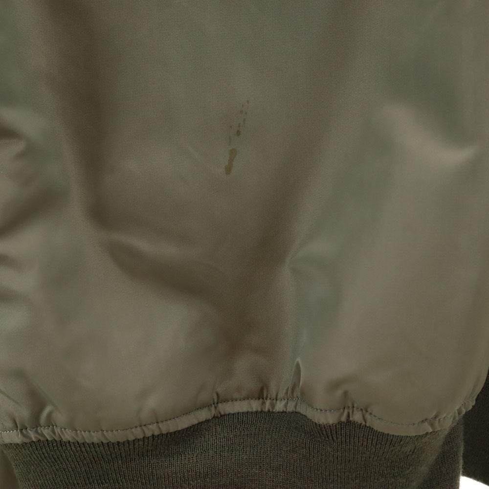 Buzz Rickson's MA-1 Flight jacket M Sage green Filling into cotton Men's Used