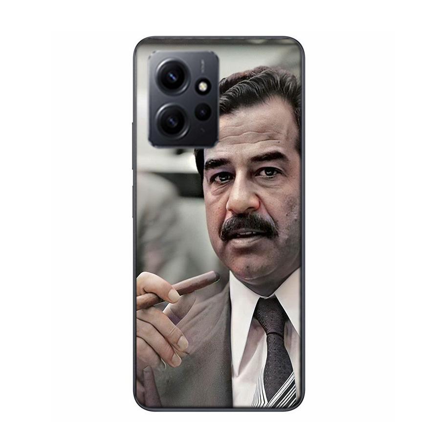 Etui Fashion Saddam Hussein Iraq Arabic Phone Case For Redmi 12 13C 12C 15C 9 10 10C Note 13 Pro Plus 14 15 Pro 9T 9C 9A TPU Sof