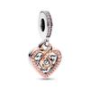 Brand New Infinity Knot Charm Bead Components Copper Metal Bead Components Hearts Secure Safety Chain Compatible With Authentic Original Bracelets