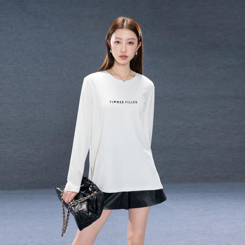 

Sancai Plus Size Women s Printed Brushed Mid-Length T-Shirt 2XL