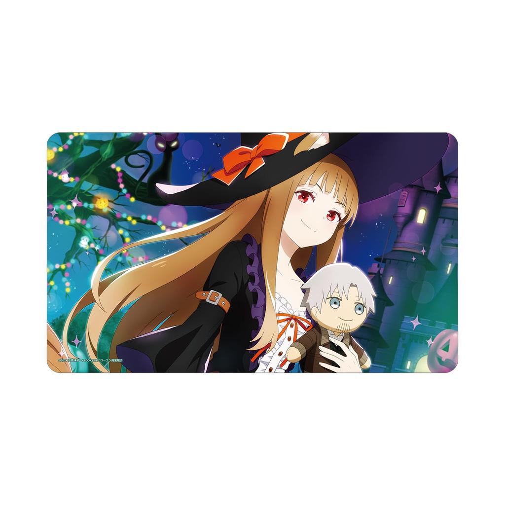 TV Anime and Merchant Meets the Wise Tale of the Four Seasons Visual Desk Mat "Spice Wolf Wolf" Holo's "Halloween" Multi-Purpose