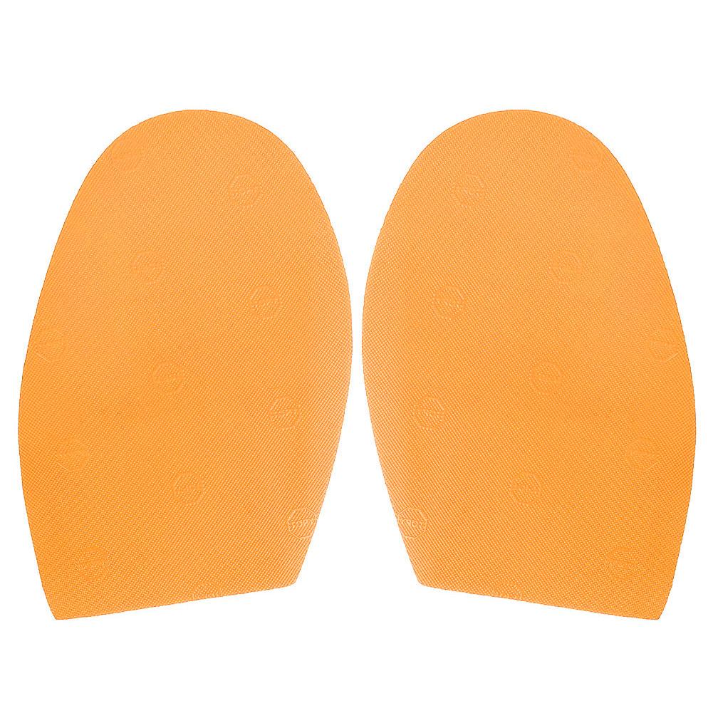 1 Pair Shoes Repair Rubber Soles Wear Resistant Rubber Heels Anti Slip Outsoles (Red)