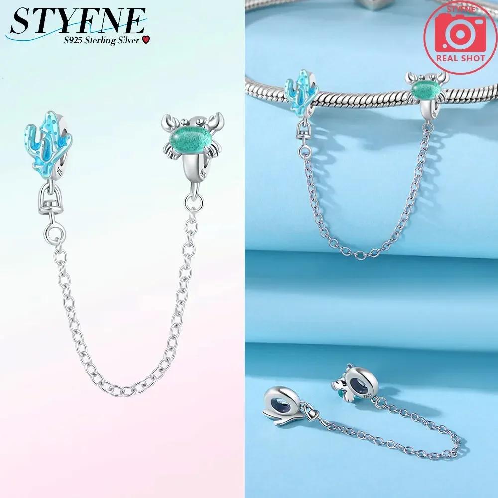 Newcopperclassical Cross Flower Type Musical Note Butterfly Safety Chain For Women Bead Diy Bracelet Jewelry Gift