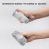 Yousheng 5Pcs Cleaning Rags with Hanging Hole Design Double-Sided Silver Wire Water-Washed Reusable Household Cleaning Rags