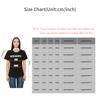 Women Summer Casual Fashion Printed V-neck Short Sleeve Top Blouse T-Shirt