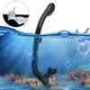 Diving Breathing Tube All Dry Front Snorkeling Equipment Swimming Training SuppliesSK‑101 Black