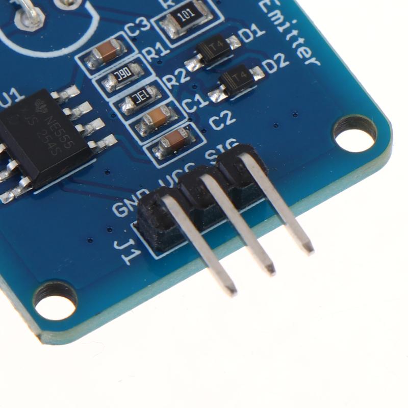 Infrarot-Transceiver-Kit Infrarot-Sender IR-Emitter mit 38 kHz Träger + IR-Empfängermodul Infrarot-Empfänger