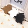 100Pcs Tree Shape Paper Tags Kraft Paper Card Labels Paper Cards Tags DIY Christmas Wedding Party Blank Hang Tag Gifts