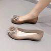 Fashion All-Match High Heels Jelly Shoes Open Toe 2025 Sandals Shallow Mouth Anti-Skid Peep New Girls Comfort Fashion Clear Scandals Flo